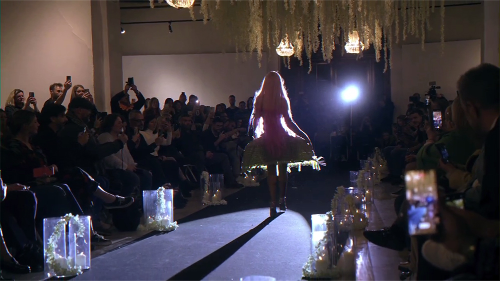 Fashion show for Christos Vergados